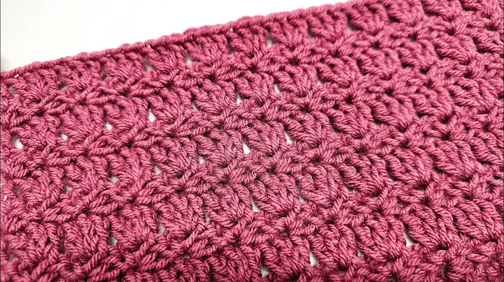 Crochet Easy Stitch - Great For Bkankets - Primrose Stitch