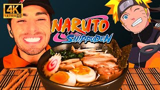 ASMR NARUTO RAMEN MUKBANG (No Talking) EATING SOUNDS 4K | Joris ASMR