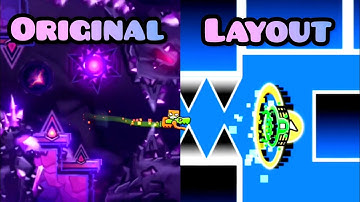 Amethyst (Top 1) Original vs Layout | Geometry Dash