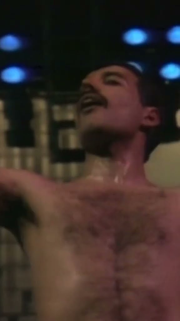 Freddie stage presence will always be iconic ? #queen #shorts