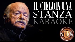 Video thumbnail of "IL CIELO IN UNA STANZA (KARAOKE) Jazz Version"