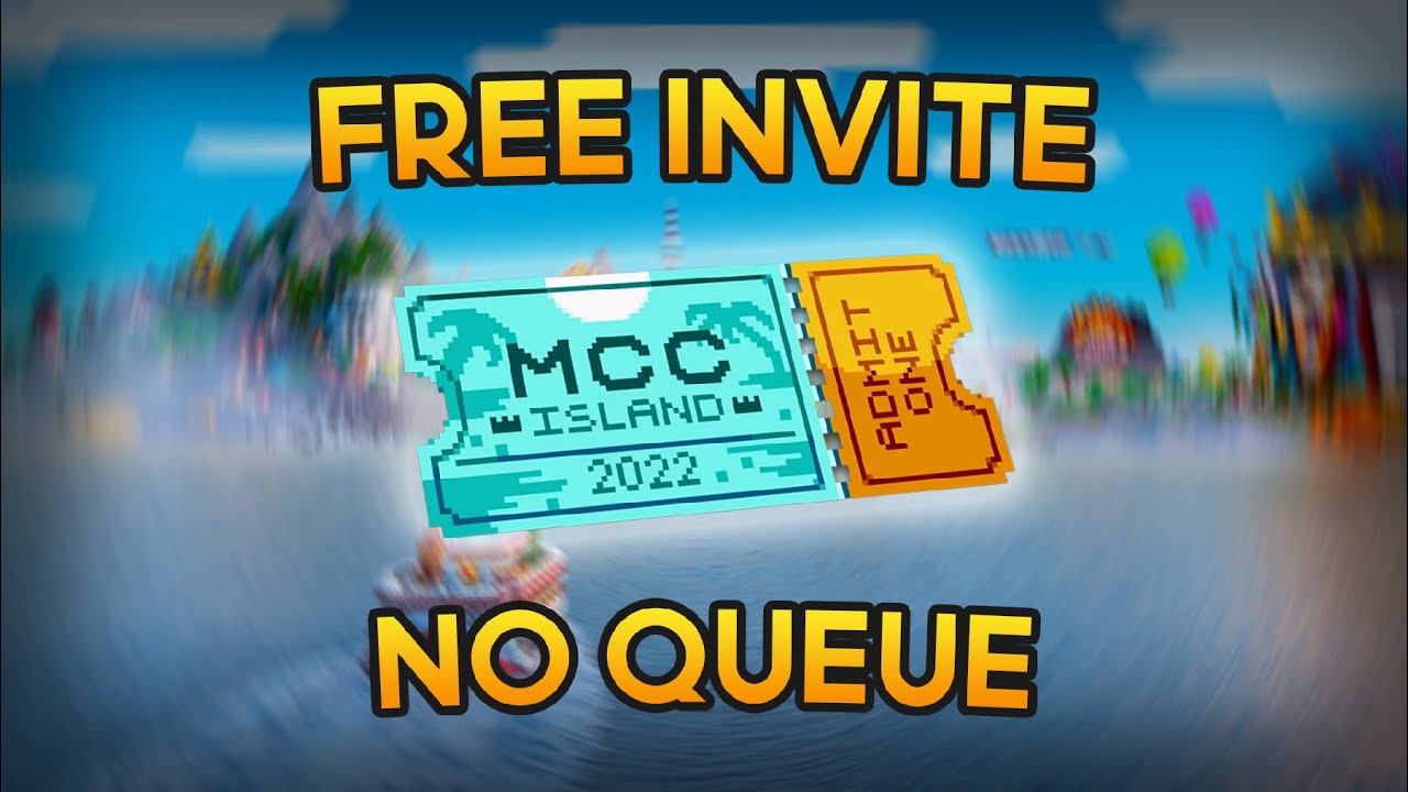 No more waiting. Join MCC Island NOW!