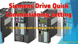 Siemens Drive Quick Commissioning Settings - Tamil screenshot 5