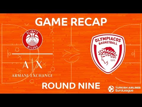 Highlights: AX Armani Exchange Olimpia Milan - Olympiacos Piraeus