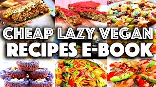 CHEAP LAZY VEGAN RECIPES EBOOK ☆☆☆ OUT NOW! screenshot 3