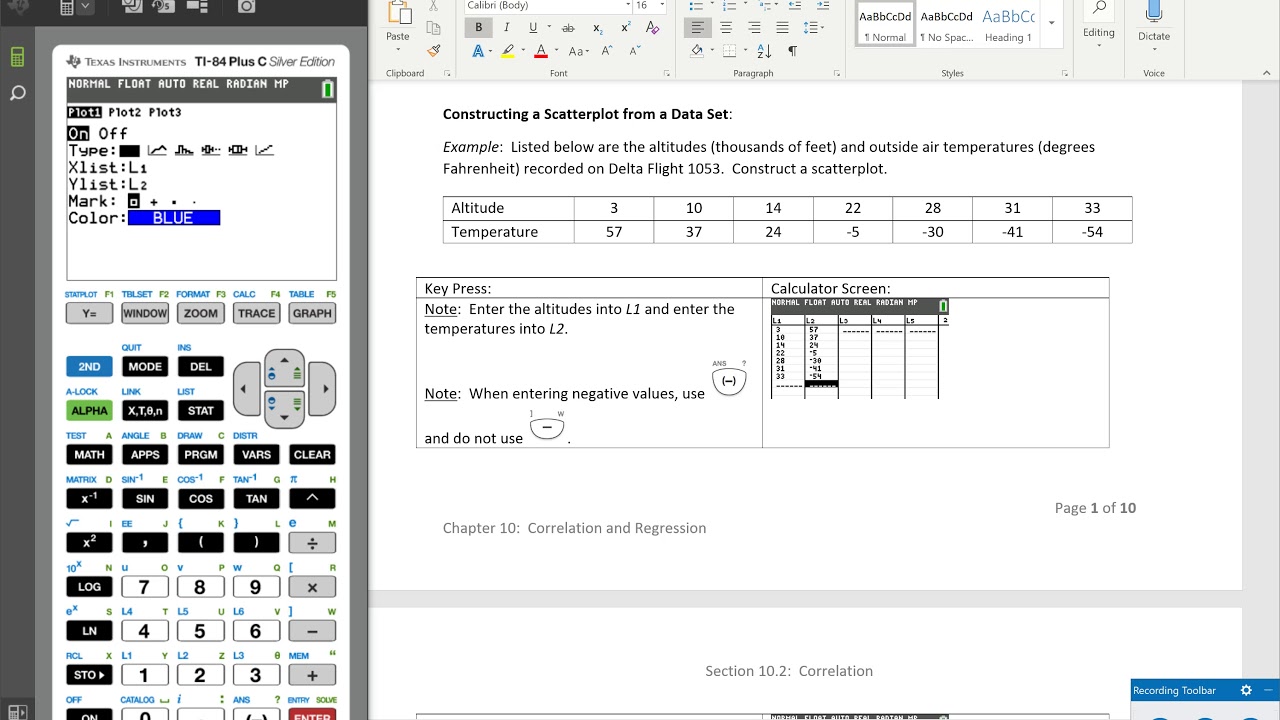 How to construct a scatterplot - YouTube