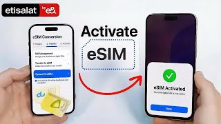 How to Convert Etisalat SIM to eSIM Online in Seconds for FREE (2026 e& UAE App) screenshot 3