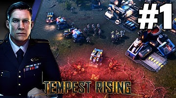 Tempest Rising | GDF Campaign Mission 1 - Signal Lost | RTS Game