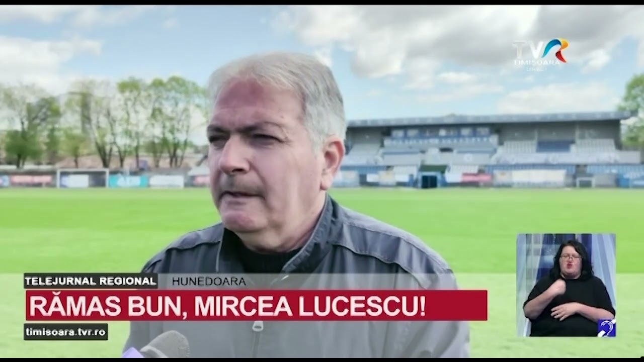 Mircea Lucescu: Fotbaliștii din echipa Corvinul ’80 îl omagiază la Hunedoara #StiriRegionale