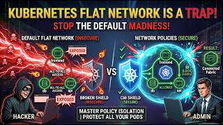 Kubernetes flat networking model and Why its Insecure 