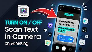 How to Turn On or Off Scan Text in Camera on Samsung screenshot 2