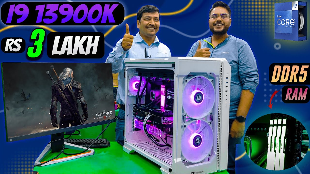 3.0 Lakh Ultimate Gaming PC Build | i9 13900K |Z790 AORUS AX| PC Setup ...