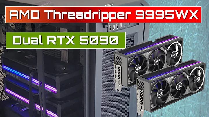 96-CORE AMD Threadripper 9995WX & Dual RTX 5090 BEAST!