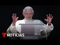Benedicto XVI: Este es el protocolo a seguir en caso de su fallecimiento | Noticias Telemundo