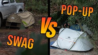 Swag Vs Pop Up Tent Which One Would You Choose?