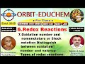 Class11+MHT-CET+NEET+JEE 6.Redox Reactions L:-7