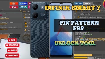 Infinix Smart 7 x6515 MediaTek factory reset and frp the unlocktool