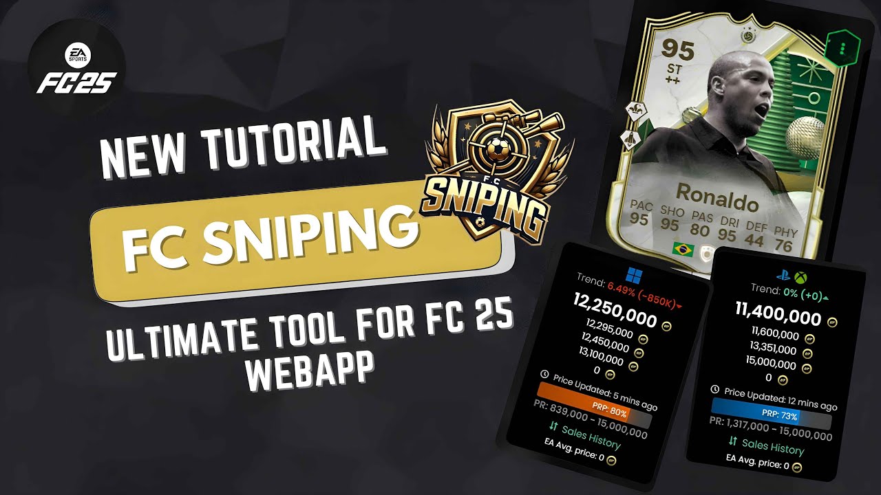 FC Sniping Tools tutorial | Ultimate tool | FC25 Webapp | شرح بالعربي ...