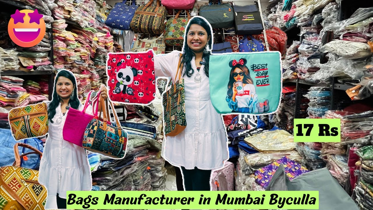 Bags Manufacturers in Mumbai Ladies Bag purse Wholesale Market