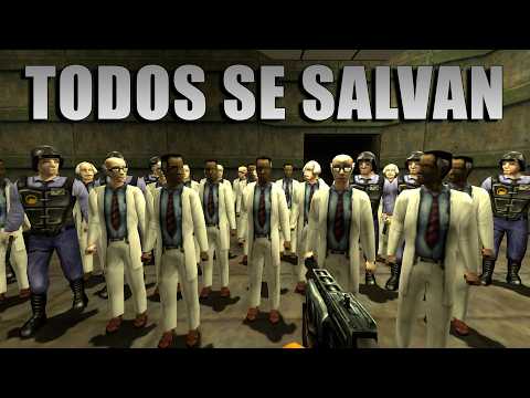 HALF-LIFE, but you can save the scientists and guards