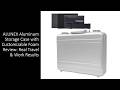 ALUNEX Aluminum Storage Case with Customizable Foam Review: Real Travel & Work Results