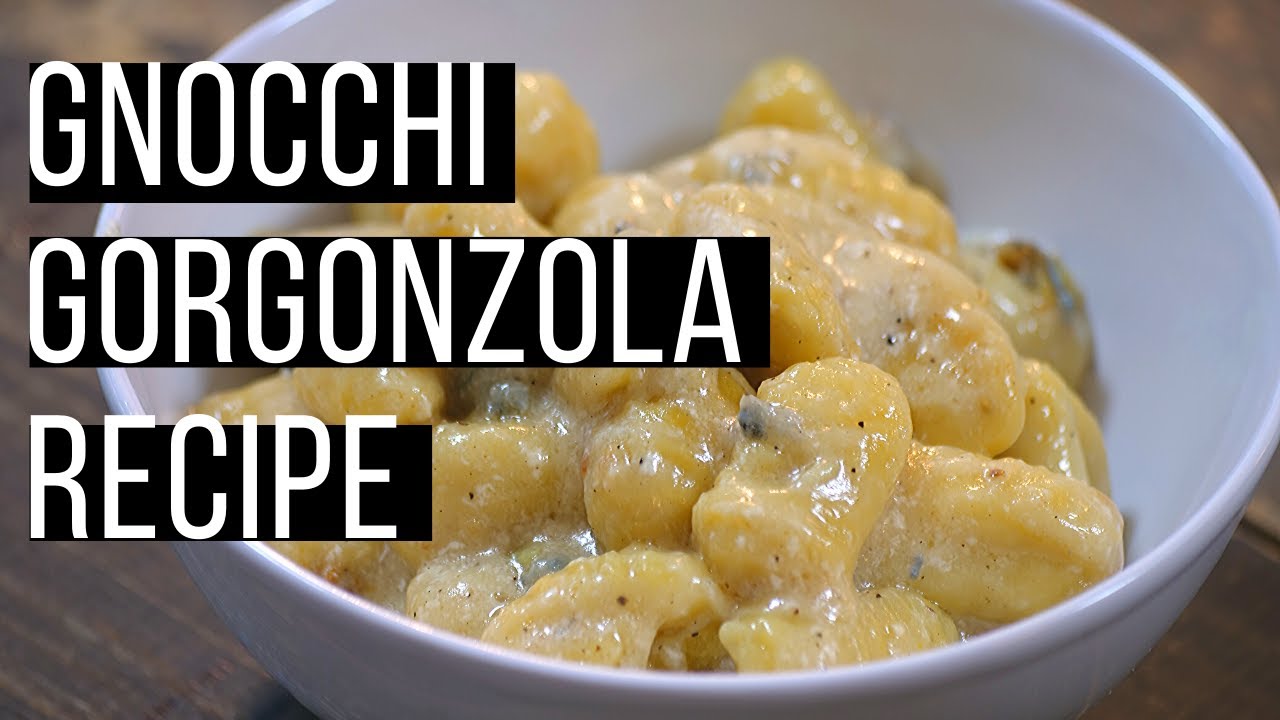 Gnocchi with creamy Gorgonzola sauce - Italian recipes by GialloZafferano