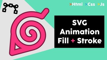SVG Logo Animation using Css Fill and Stroke | Creative frontend tutorial