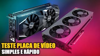 COMO TESTAR PLACA DE VIDEO USADA OU NOVA