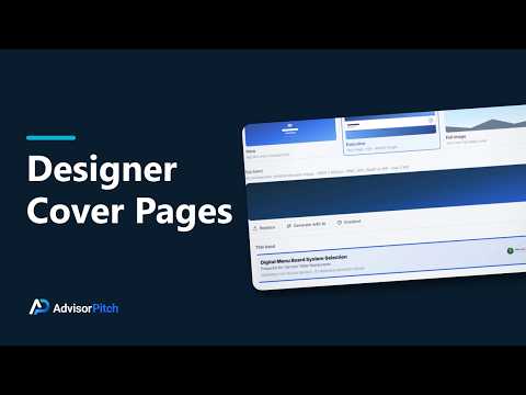 Design Your Cover Page