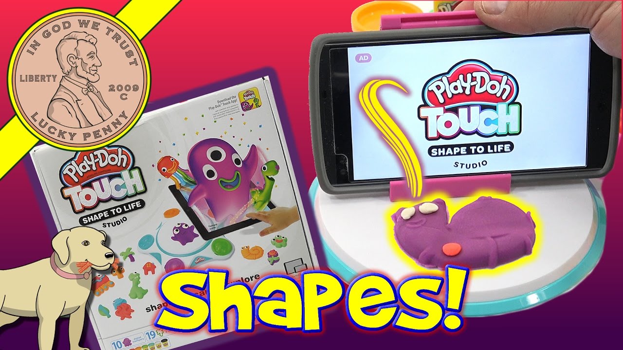 Play-Doh Touch Shape To Life Studio - Butch Enters The Virtual World! -  YouTube