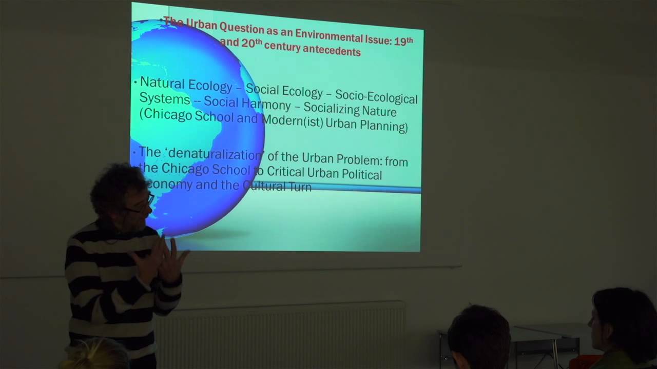 Erik Swyngedouw 111213: Culture Theory Space, Plymouth University