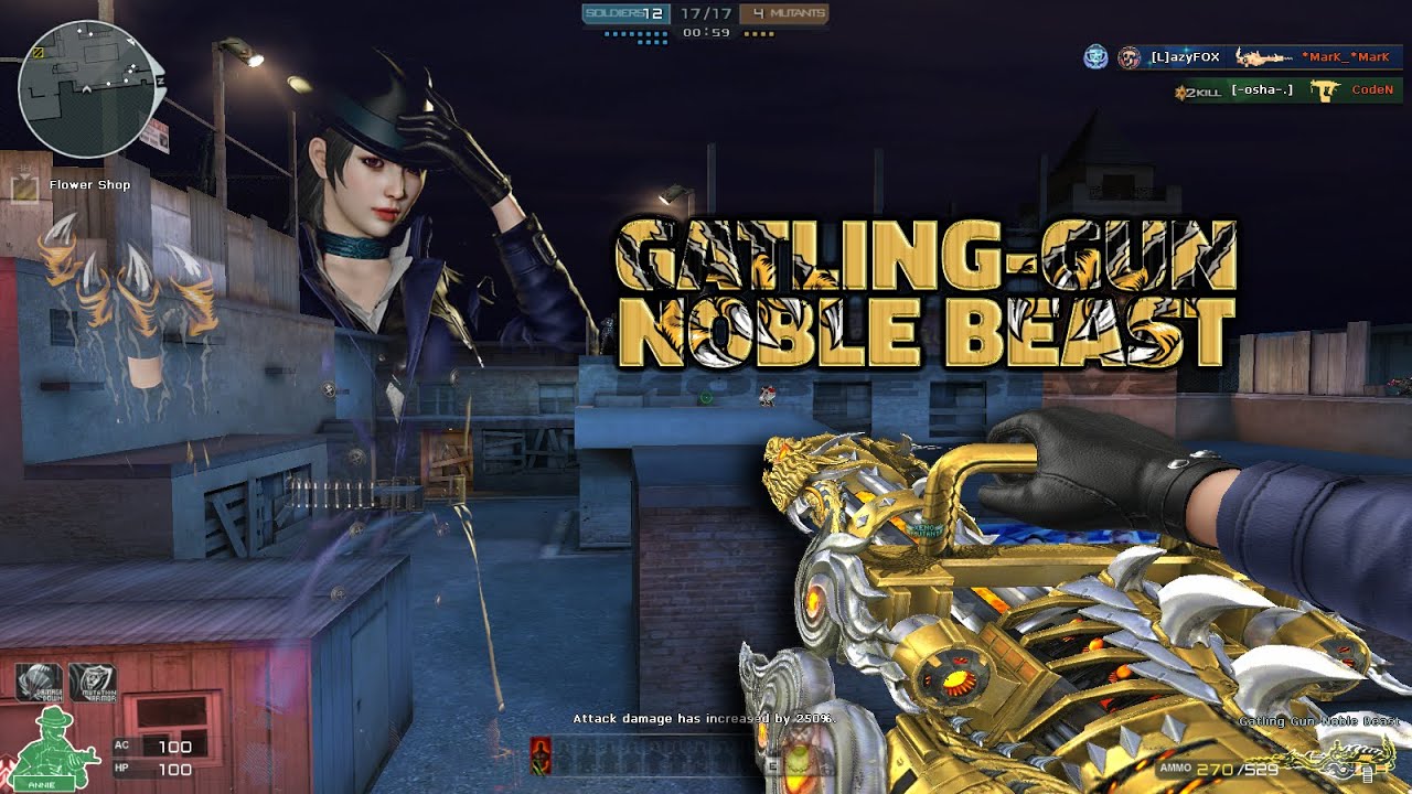 Crossfire West | Gatling Gun-Noble Beast | HMX 