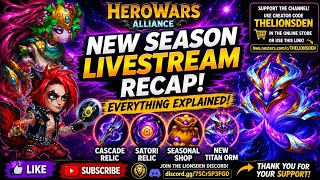 NEW SEASON REVEALED! ORM + NEW RELICS!