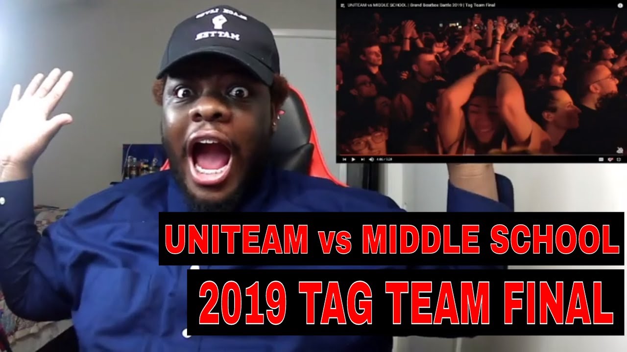 [REACTION] UNITEAM vs MIDDLE SCHOOL | Grand Beatbox Battle 2019 | Tag Team Final