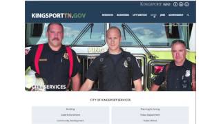 Kingsport Website Tutorial screenshot 2