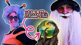 I Made A Wizard Staff (And A Granny Costume)