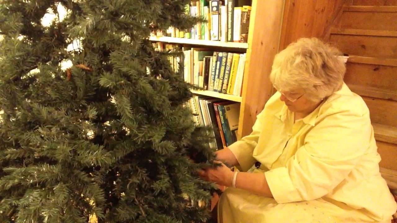 Christmas tree preparation YouTube