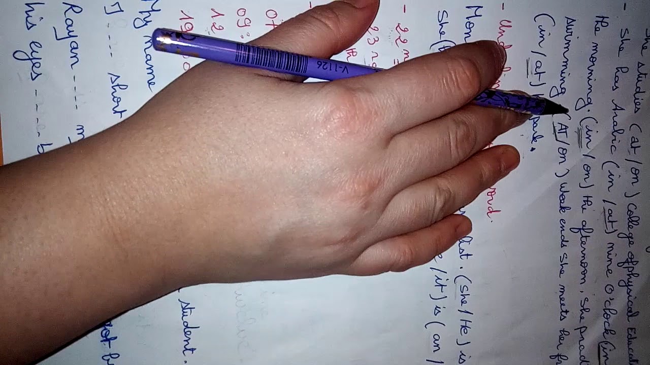 الانجليزية الاولى متوسط (مراجعة عامة للفصل الثاني)الجزء2