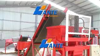 WT1-10 semi-automatic clay block making machine