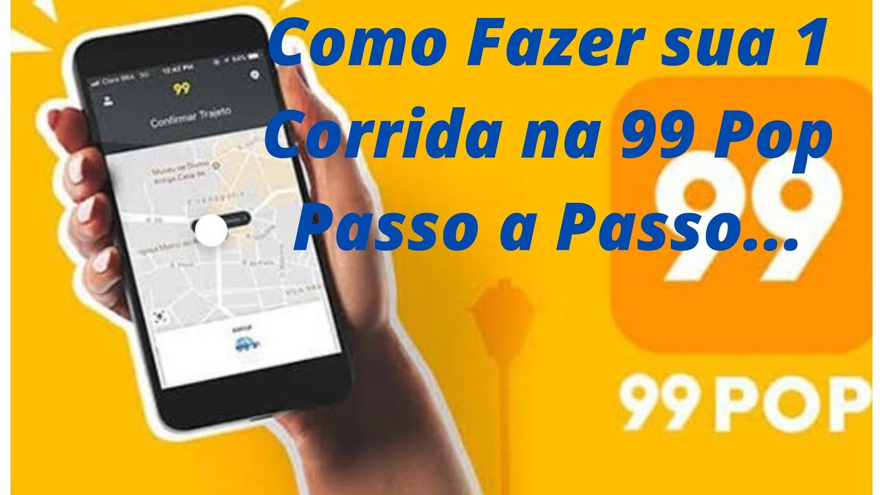 Como fazer sua Primeira Viagem na 99 Pop Passo a Passo. - YouTube