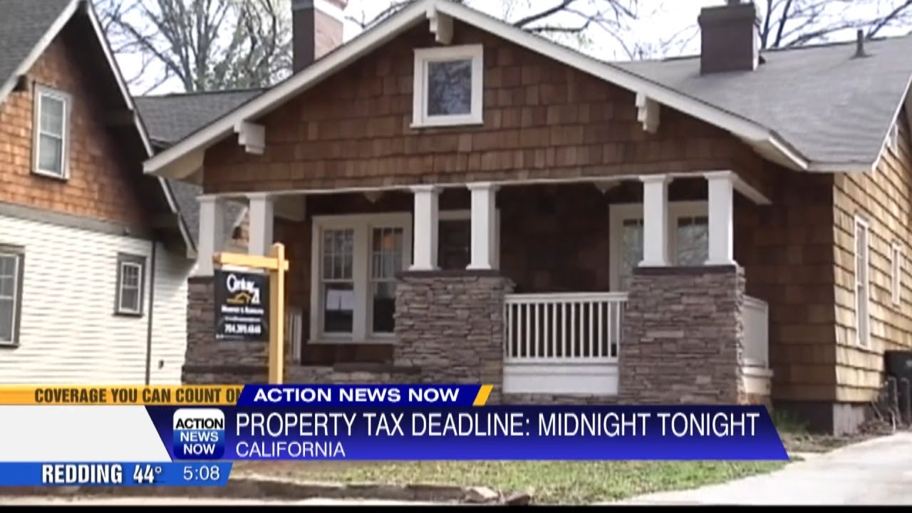 California property owners have until midnight to pay first installment of property taxes without