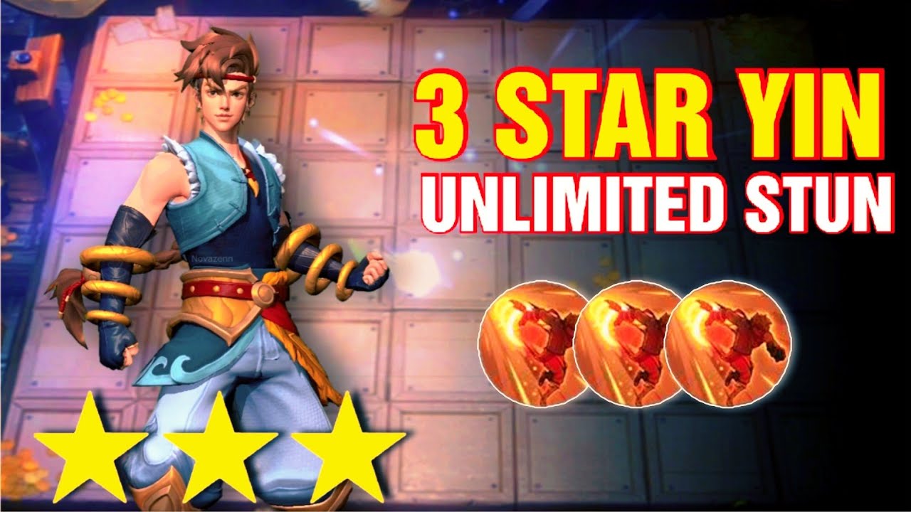 3 STAR YIN - UNLIMITED STUN COMBO Angela Skill 1 Elementalist & Forsaken Light Combo | Magic Chess