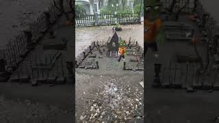 Zombie mandi hujan 🌧️ 😱😱🤯 #funny #happy #hiburansegar #zombie #games #viral