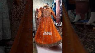 New Maxi Style Completely Stitched And Total Hand Work Plus Kora Dabka Work