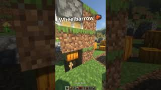 Minecraft: Pumpkin Patch Build Hacks #shorts #minecraft