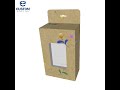 Custom Printed Window Box Recyclable Kraft Cardboard Box #customboxeslab #custompackaging
