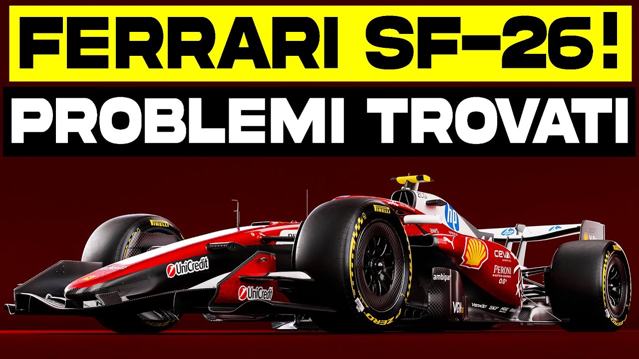 BOMBA IN F1! CRISI Ferrari dopo i PROBLEMI riscontrati al banco con il motore 2026 a causa di Shell!