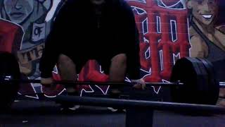 Deadlift 345 X 1