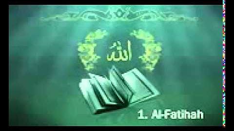 1 Surah Al-Fatiha - Sheikh Maher Al Muaiqly - سورة الفاتحة