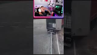Truck Stop Chaos: Crazy Crashes &amp; Transmission Fail #shorts